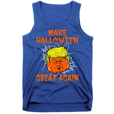 Make Halloween Great Again Halloween Party Trumpkin Gift Tank Top