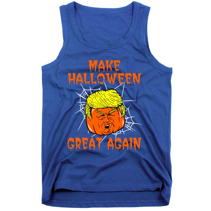 Make Halloween Great Again Halloween Party Trumpkin Gift Tank Top