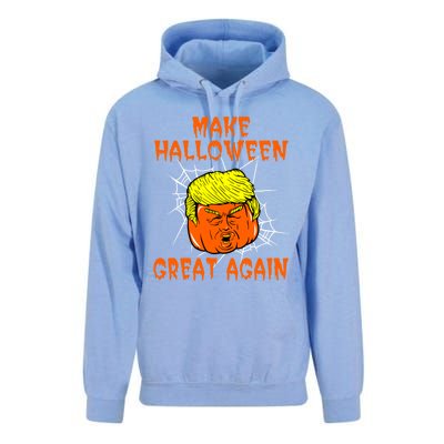 Make Halloween Great Again Halloween Party Trumpkin Gift Unisex Surf Hoodie