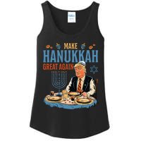 Make Hanukkah Great Again Trump Chanukkah Jewish Holiday Ladies Essential Tank