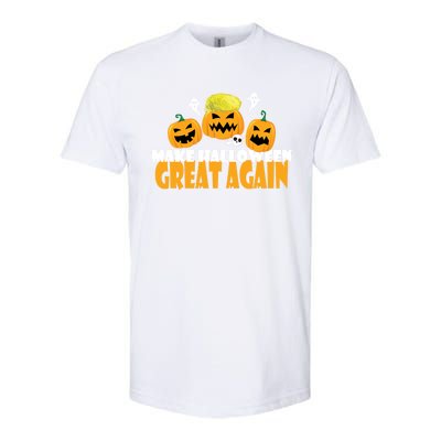 Make Halloween Great Again Meaningful Gift Softstyle CVC T-Shirt