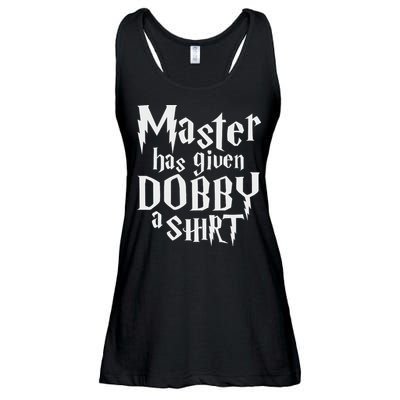 Master Has Given Dobby A , Funny Dobby Gift Ladies Essential Flowy Tank