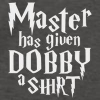 Master Has Given Dobby A , Funny Dobby Gift Vector Backpack