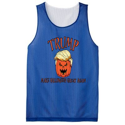 Make Halloween Great Again Trump Great Gift Mesh Reversible Basketball Jersey Tank