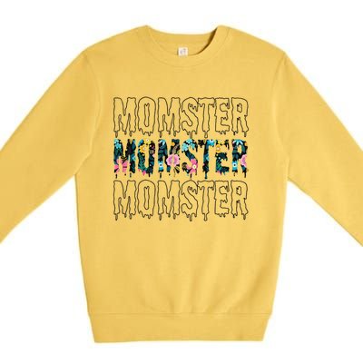 Momster Halloween  Gift For Halloween Premium Crewneck Sweatshirt