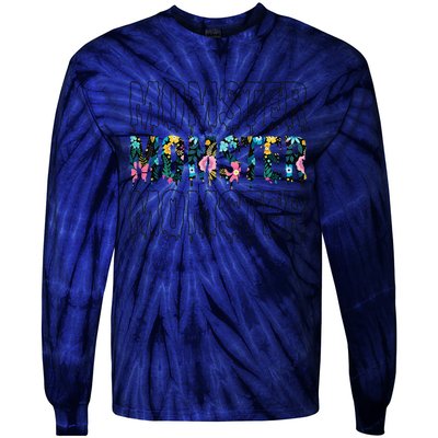 Momster Halloween  Gift For Halloween Tie-Dye Long Sleeve Shirt