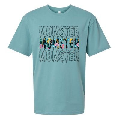 Momster Halloween  Gift For Halloween Sueded Cloud Jersey T-Shirt