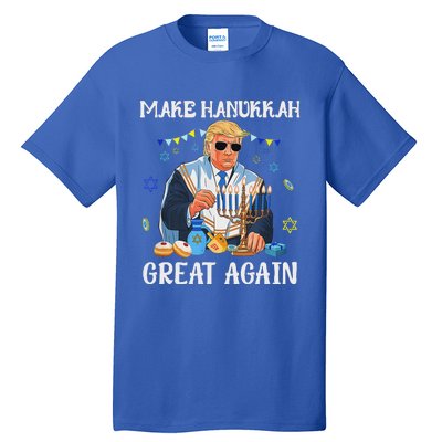 Make Hanukkah Great Again Trump Jewish Ugly Chanukah Sweater Tall T-Shirt