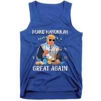 Make Hanukkah Great Again Trump Jewish Ugly Chanukah Sweater Tank Top