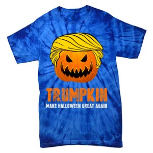 Make Halloween Great Again Trumpkin Cool Gift Tie-Dye T-Shirt