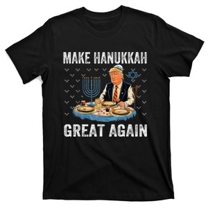 Make Hanukkah Great Again Trump Jewish Ugly Chanukah T-Shirt