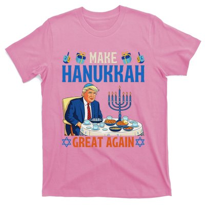 Make Hanukkah Great Again Donald Trump Dinner Jewish T-Shirt