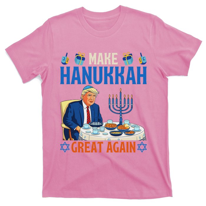 Make Hanukkah Great Again Donald Trump Dinner Jewish T-Shirt