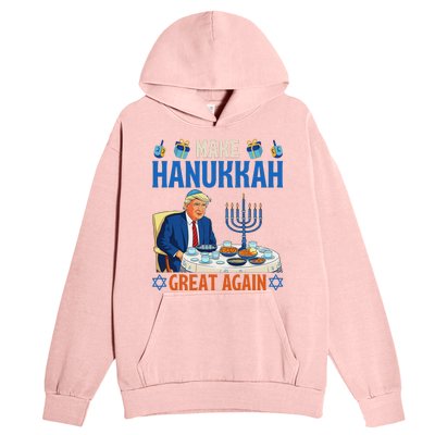 Make Hanukkah Great Again Donald Trump Dinner Jewish Urban Pullover Hoodie