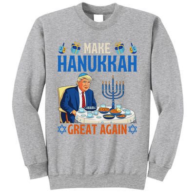 Make Hanukkah Great Again Donald Trump Dinner Jewish Sweatshirt