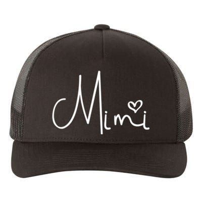 Mimi Heart Grandma Women Christmas Mother's Day Cute Gift Yupoong Adult 5-Panel Trucker Hat