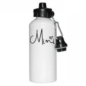 Mimi Heart Grandma Women Christmas Mother's Day Cute Gift Aluminum Water Bottle