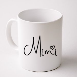 Mimi Heart Grandma Women Christmas Mother's Day Cute Gift Coffee Mug