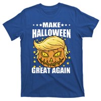 Make Halloween Great Again Funny Trump Head Pumpkin Lantern Great Gift T-Shirt