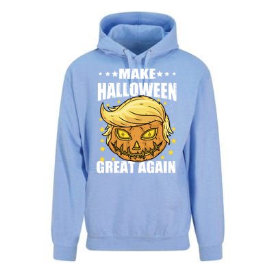 Make Halloween Great Again Funny Trump Head Pumpkin Lantern Great Gift Unisex Surf Hoodie