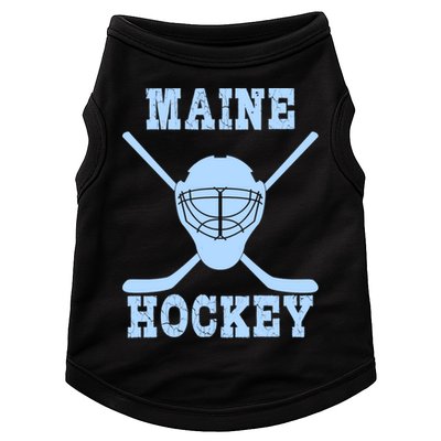 Maine Hockey Gift Doggie Tank