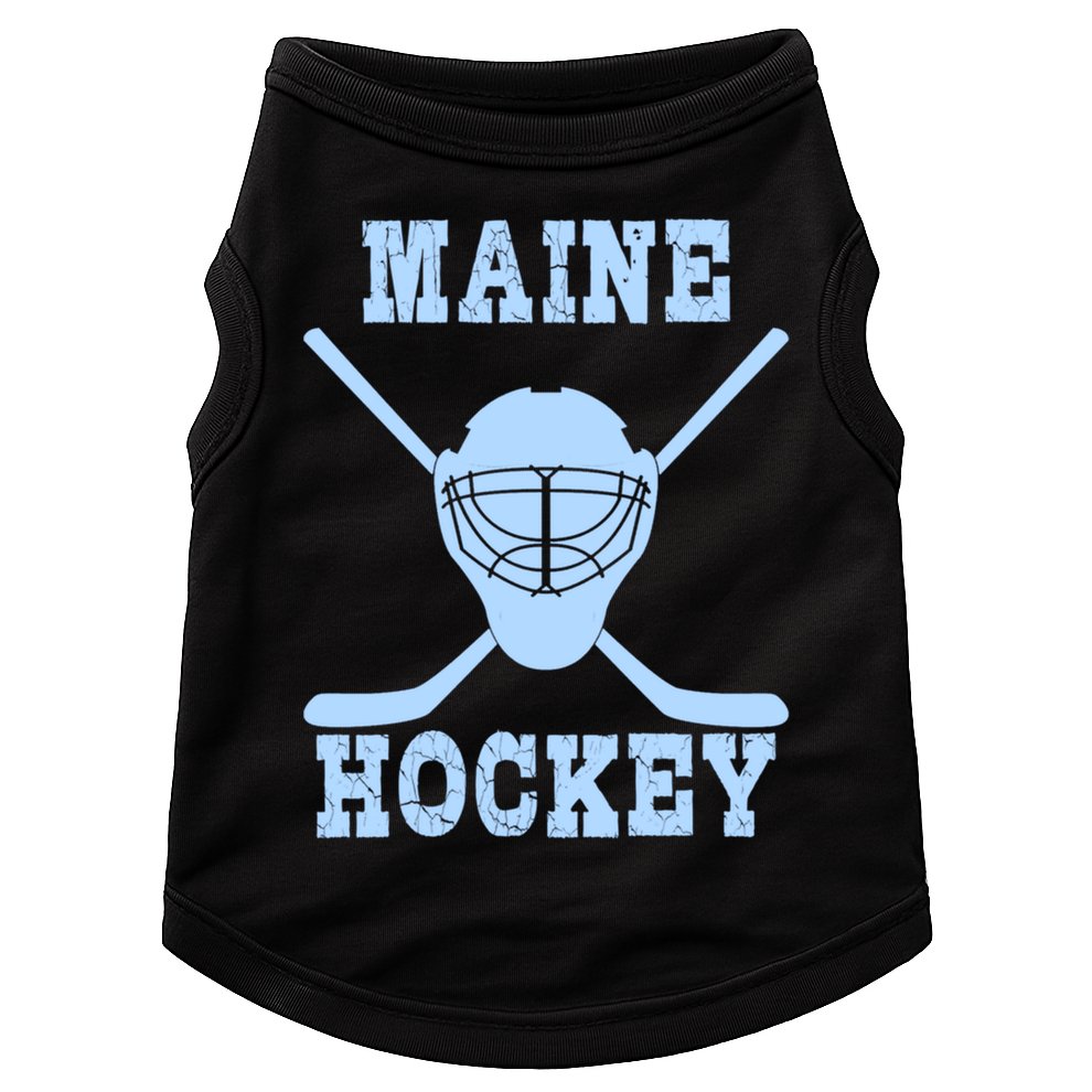 Maine Hockey Gift Doggie Tank