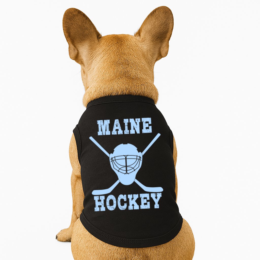 Maine Hockey Gift Doggie Tank