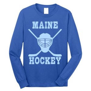 Maine Hockey Gift Long Sleeve Shirt