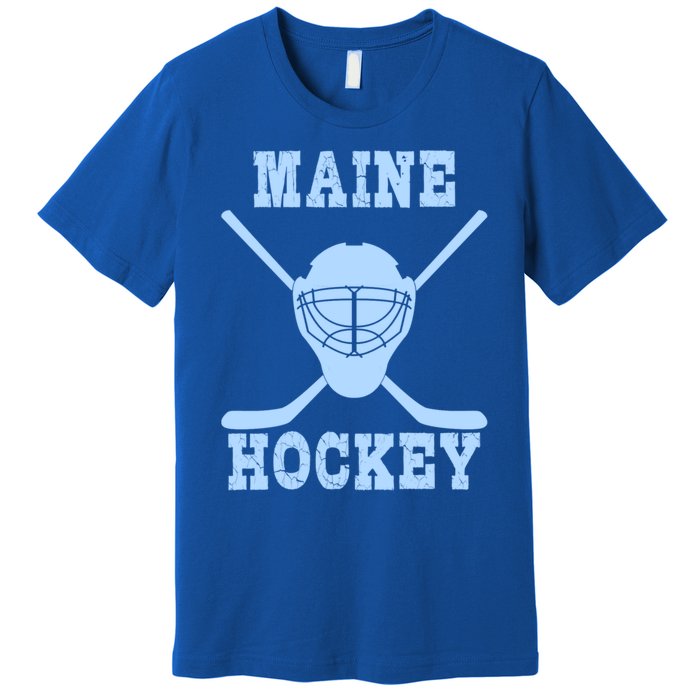 Maine Hockey Gift Premium T-Shirt