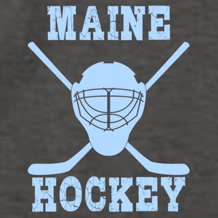Maine Hockey Gift Vector Backpack