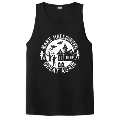 Make Halloween Great Again Halloween Funny Gift PosiCharge Competitor Tank