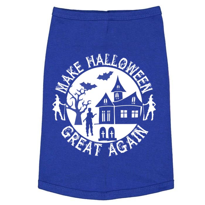 Make Halloween Great Again Halloween Funny Gift Doggie Tank