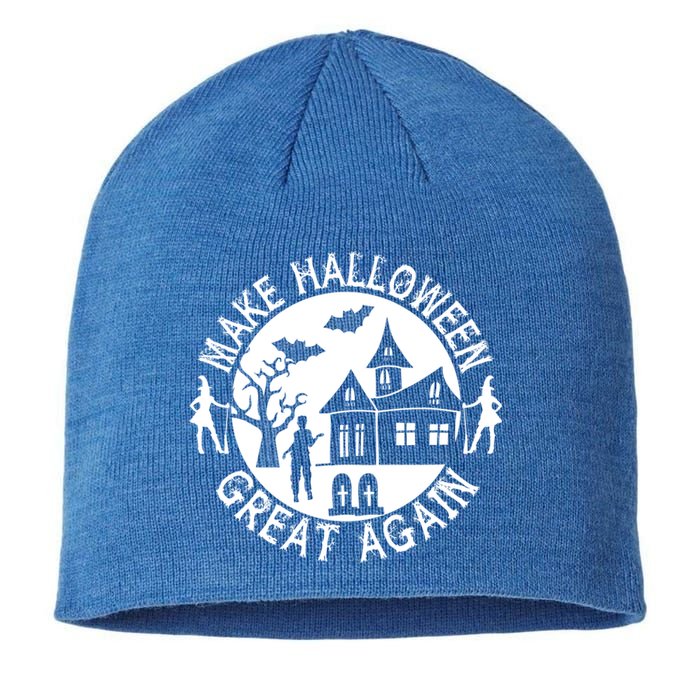 Make Halloween Great Again Halloween Funny Gift Sustainable Beanie