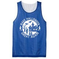 Make Halloween Great Again Halloween Funny Gift Mesh Reversible Basketball Jersey Tank