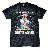 Make Hanukkah Great Again Trump Jewish Ugly Tie-Dye T-Shirt