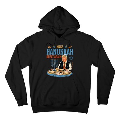 Make Hanukkah Great Again Trump Chanukkah Jewish Holiday Hoodie