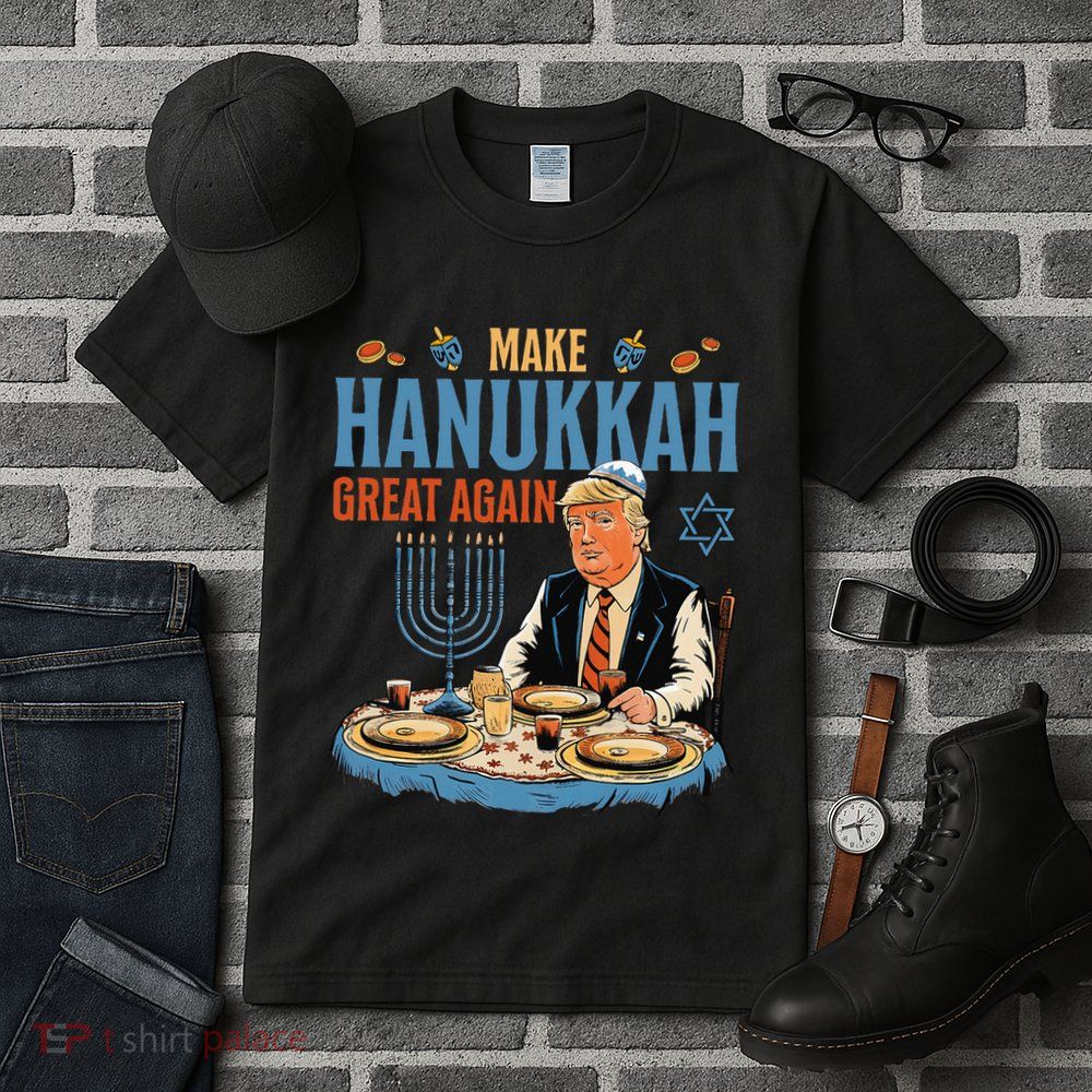 Make Hanukkah Great Again Trump Chanukkah Jewish Holiday Tall T-Shirt