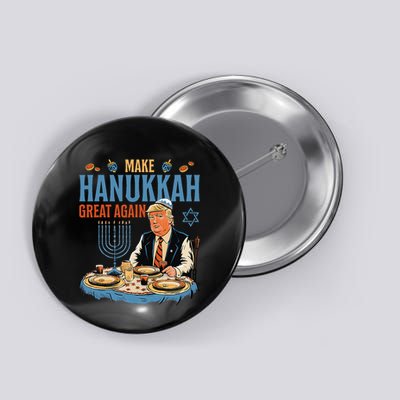 Make Hanukkah Great Again Trump Chanukkah Jewish Holiday Button