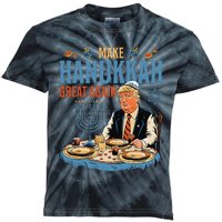 Make Hanukkah Great Again Trump Chanukkah Jewish Holiday Kids Tie-Dye T-Shirt