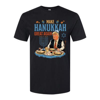 Make Hanukkah Great Again Trump Chanukkah Jewish Holiday Softstyle CVC T-Shirt