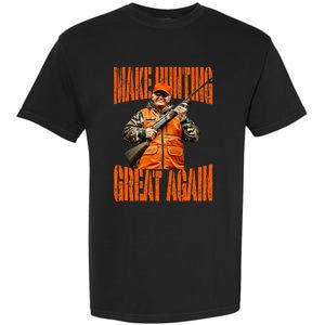 Make Hunting Great Again Deer Duck Hunting Trump 2024 Garment-Dyed Heavyweight T-Shirt