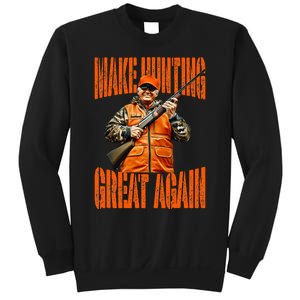 Make Hunting Great Again Deer Duck Hunting Trump 2024 Sweatshirt