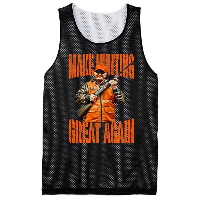 Make Hunting Great Again Deer Duck Hunting Trump 2024 Mesh Reversible Basketball Jersey Tank