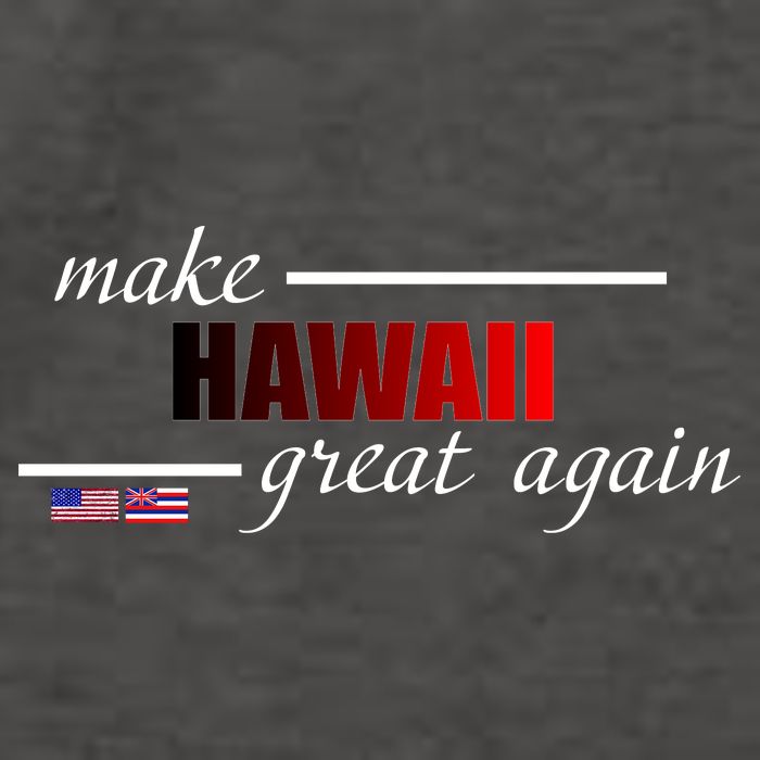 Make Hawaii Great Again Vector Backpack