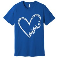 Mimi Heart Grandma For Christmas Mothers Day Gift Premium T-Shirt