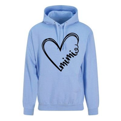 Mimi Heart Grandma For Christmas Mothers Day Gift Unisex Surf Hoodie