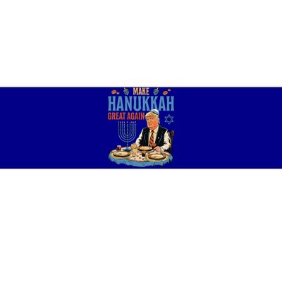 Make Hanukkah Great Again Trump Chanukkah Jewish Holiday Bumper Sticker