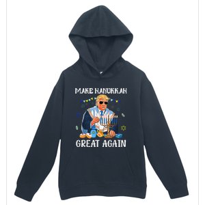 Make Hanukkah Great Again Jewish Ugly Chanukah Sweater Urban Pullover Hoodie