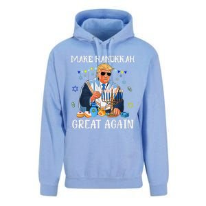 Make Hanukkah Great Again Jewish Ugly Chanukah Sweater Unisex Surf Hoodie