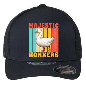 Majestic Honkers Goose Flexfit Unipanel Trucker Cap